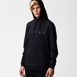 Cloak Brand Hidden in Plain Sight Black Unisex Sweatshirt Hoodie Size XXL